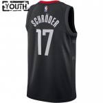 Maillot NBA Houston Rockets Dennis Schroder 17 Jordan 2022-23 Statement Edition Noir Swingman - Enfant